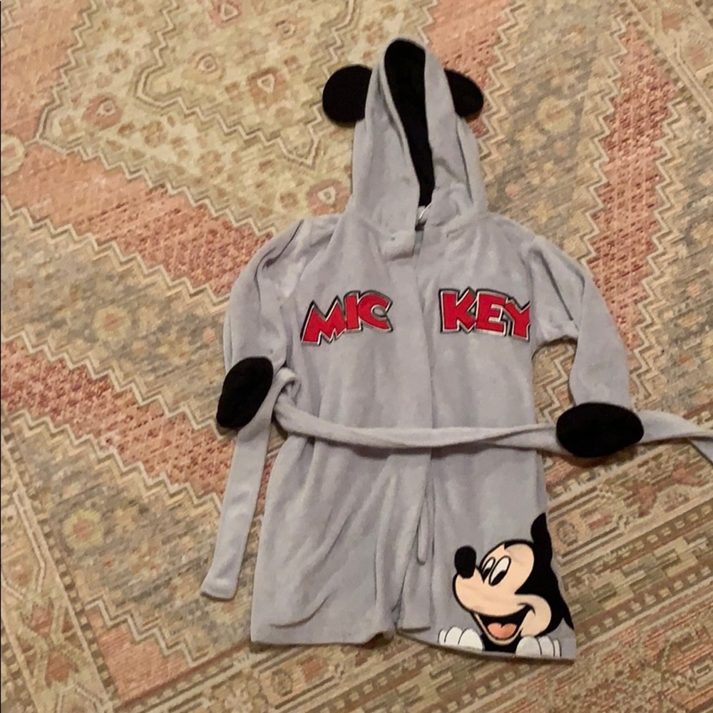 Disney Toddler Mickey Mouse Robe - Size 3T